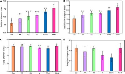 The Diversity and Function of Soil Bacteria and Fungi Under Altered Nitrogen and Rainfall Patterns in a Temperate Steppe